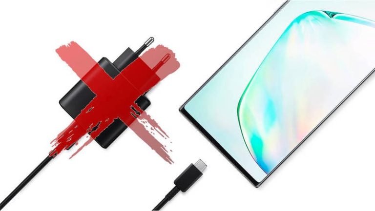 suppression chargeur samsung
