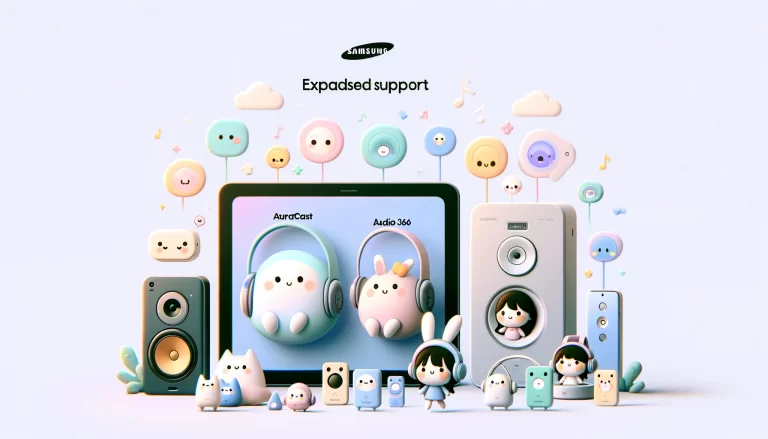 samsung annonce le support elargi dauracast et audio 360