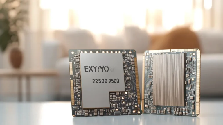 les differences entre les chipsets exynos 2500 et 1 0 42551